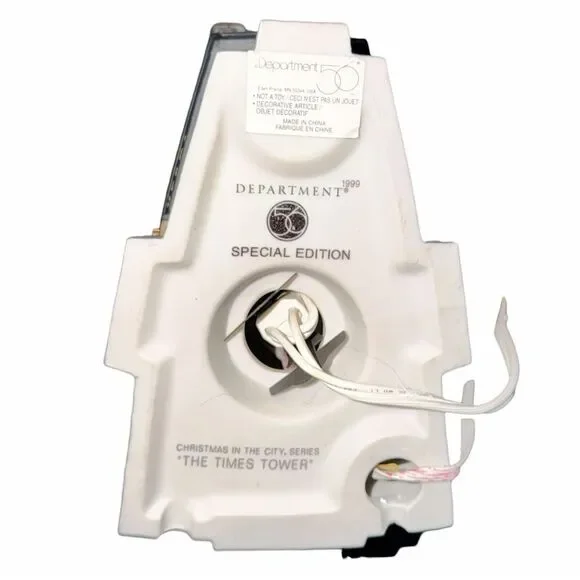 Department 56 The Times Tower Special Edition Gift Set 56.55510 Complete in Box - Picture 4 of 12